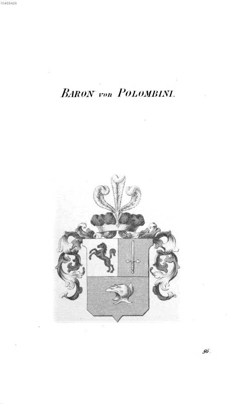 Polombini — Tyroff オーストリア君主国紋章集の原図