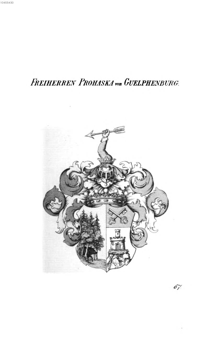 Prohaska von Guelphenburg 2 — Tyroff オーストリア君主国紋章集の原図