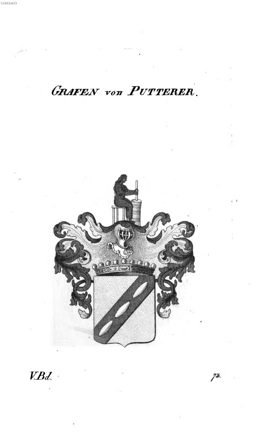 Putterer — Tyroff オーストリア君主国紋章集の原図