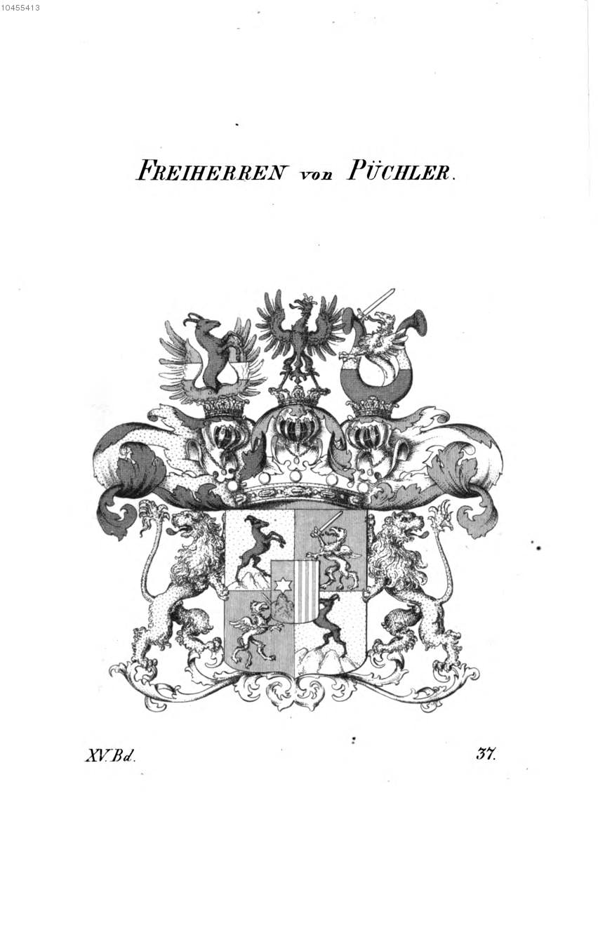 Püchler — Tyroff オーストリア君主国紋章集の原図