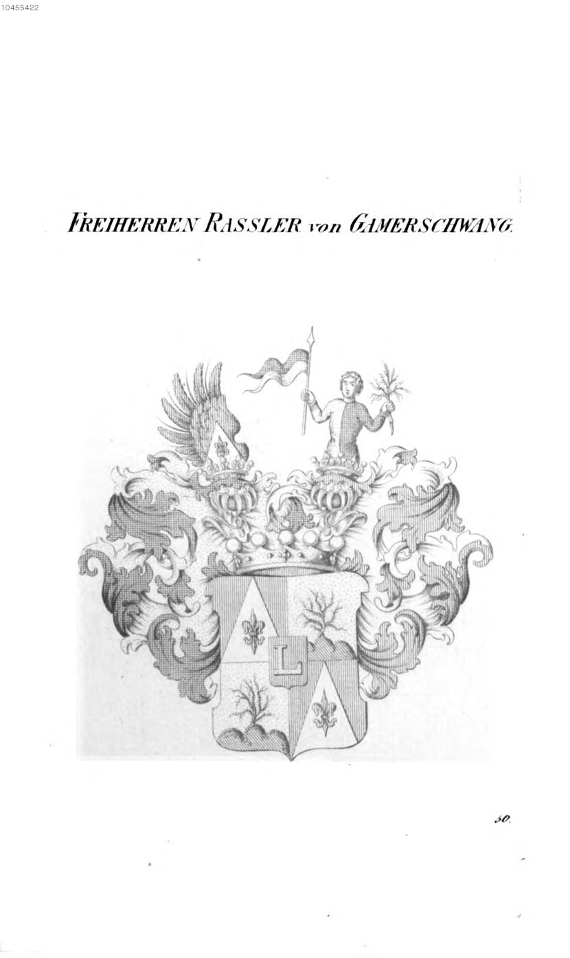 Rassler von Gamerschwang 2 — Tyroff オーストリア君主国紋章集の原図