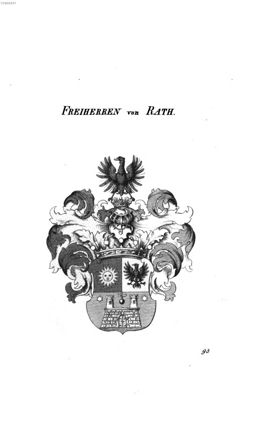 Rath 2 — Tyroff オーストリア君主国紋章集の原図