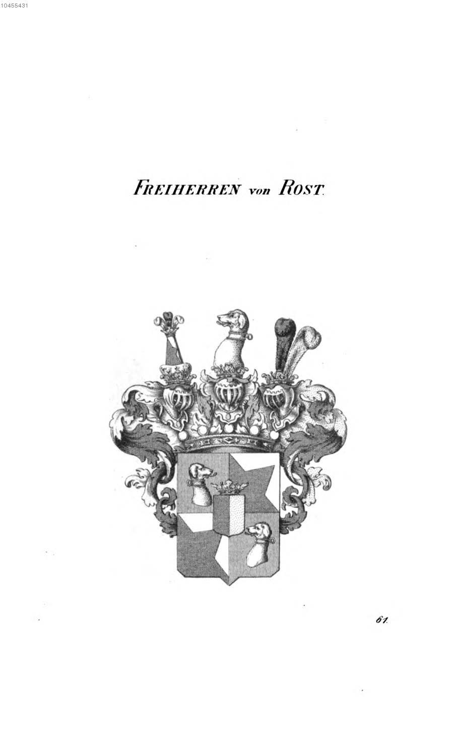 Rost 2 — Tyroff オーストリア君主国紋章集の原図