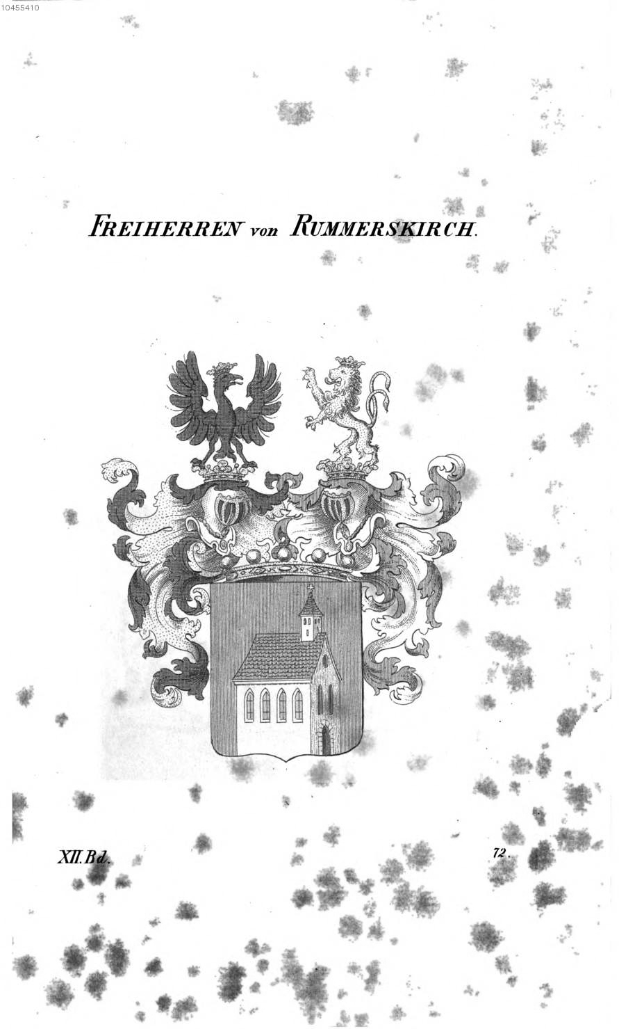 Rummerskirch 2 — Tyroff オーストリア君主国紋章集の原図