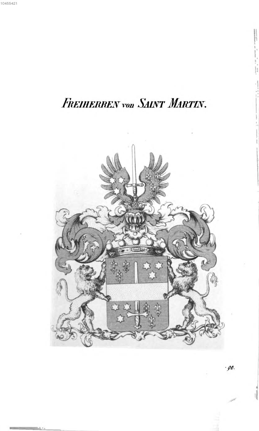 Saint Martin 2 — Tyroff オーストリア君主国紋章集の原図