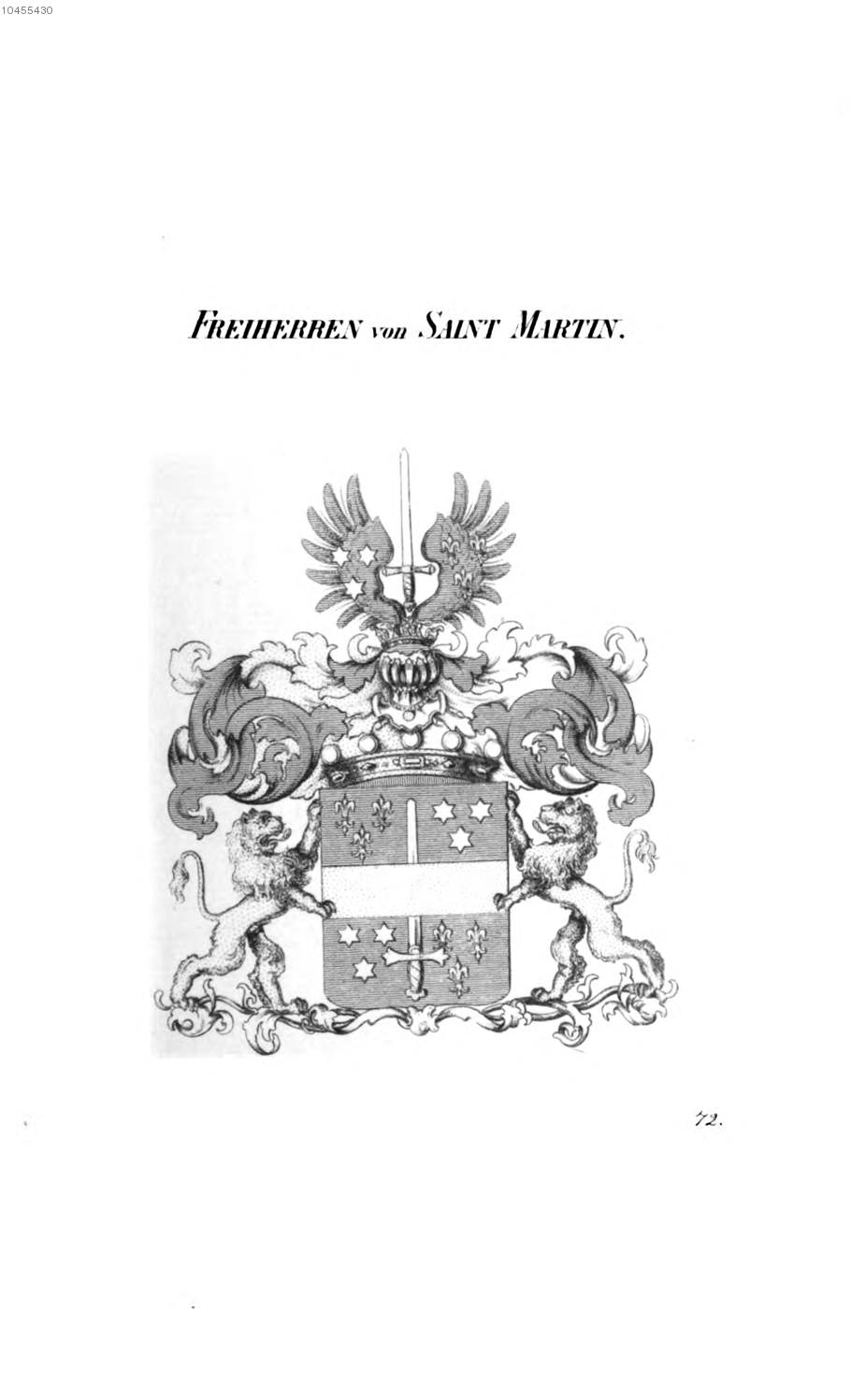Saint Martin 3 — Tyroff オーストリア君主国紋章集の原図