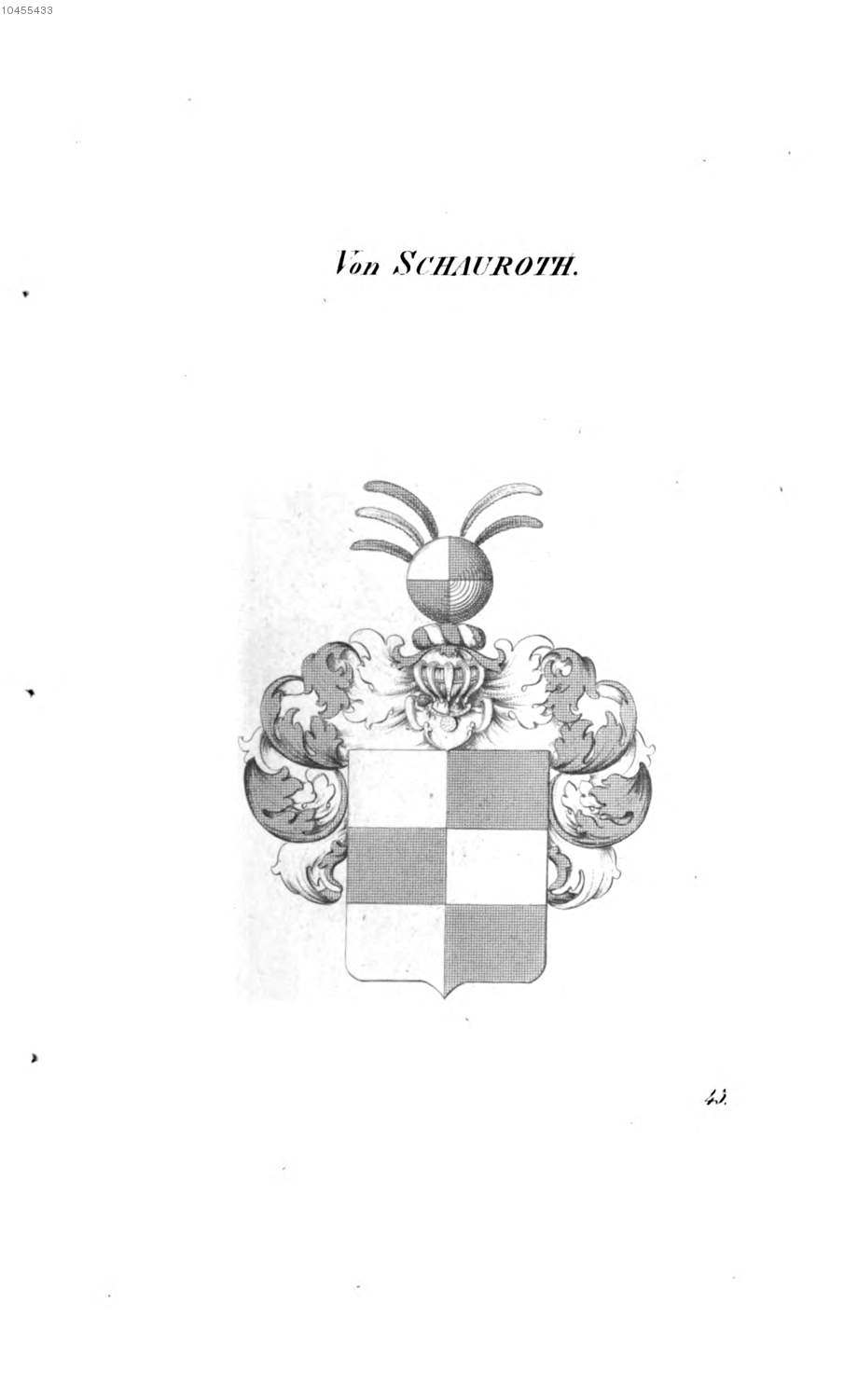 Schauroth 2 — Tyroff オーストリア君主国紋章集の原図