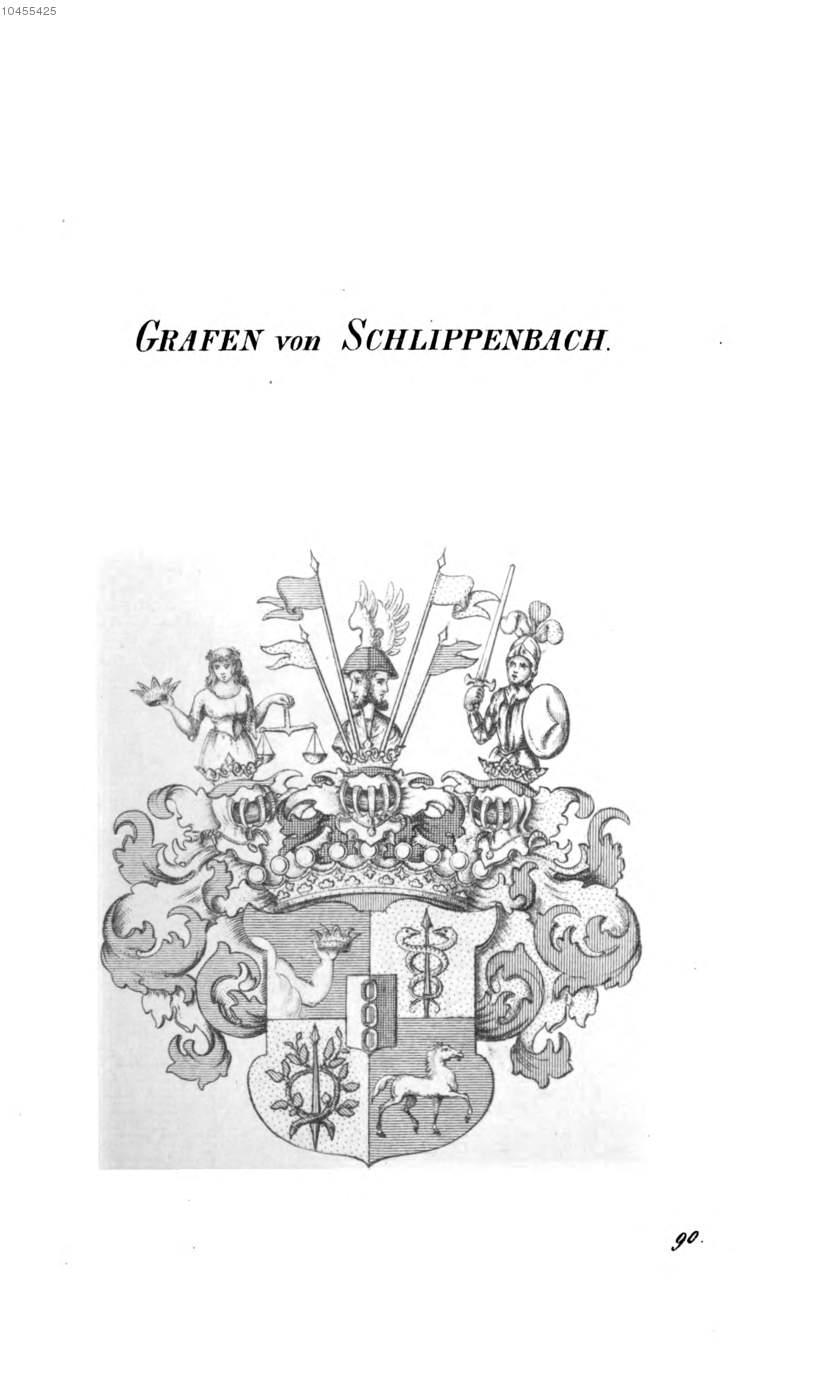 Schlippenbach — Tyroff オーストリア君主国紋章集の原図