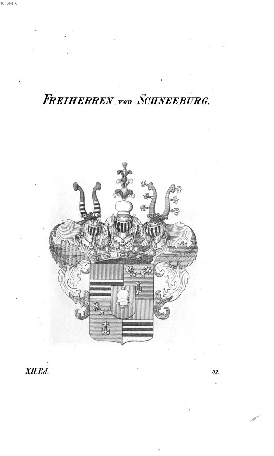 Schneeburg — Tyroff オーストリア君主国紋章集の原図
