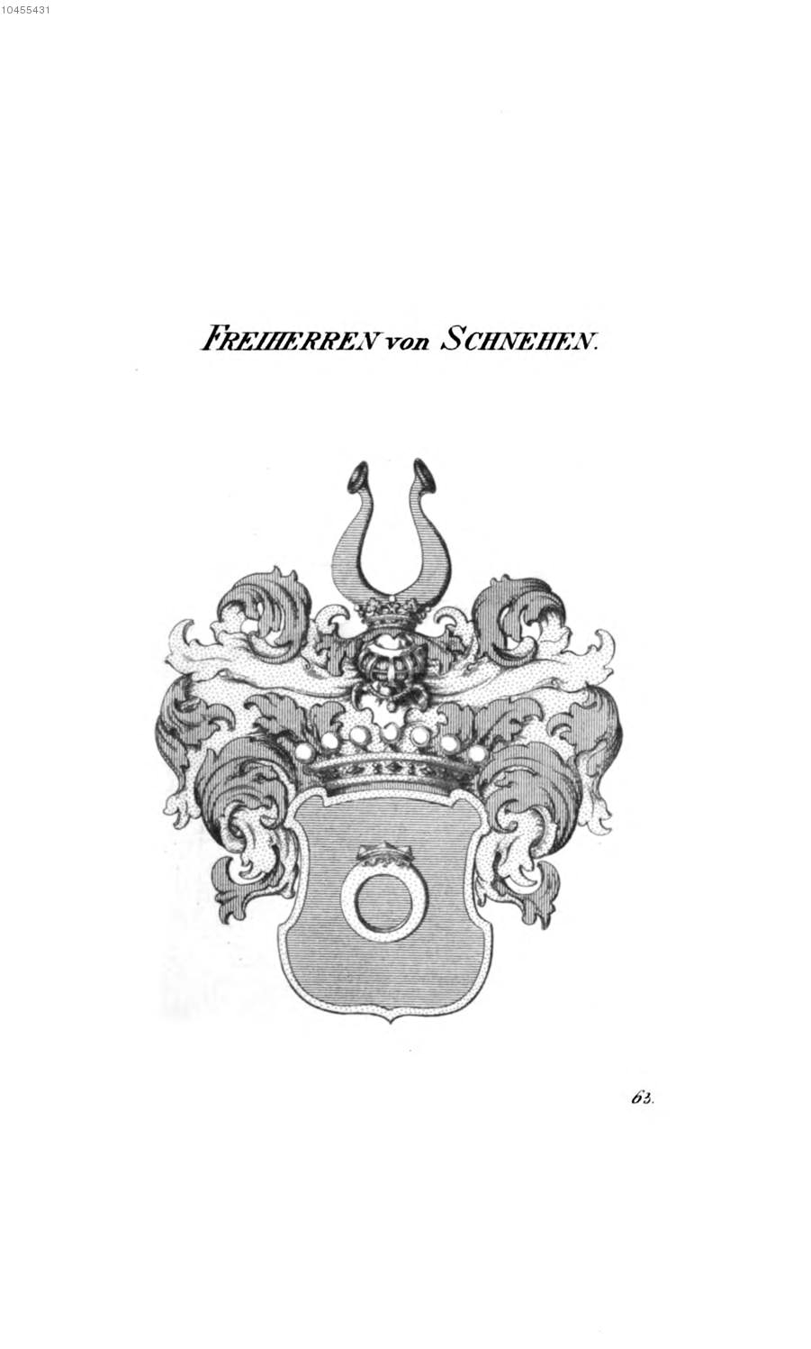 Schnehen — Tyroff オーストリア君主国紋章集の原図