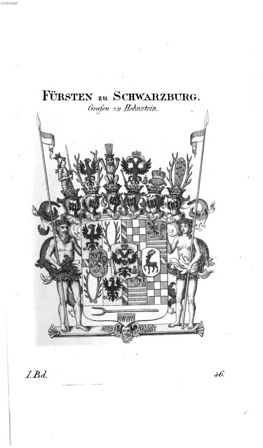 Schwarzburg — Tyroff オーストリア君主国紋章集の原図
