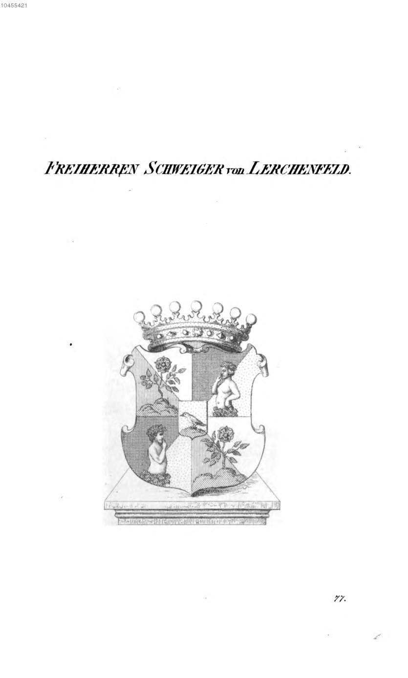 Schweiger von Lerchenfeld 2 — Tyroff オーストリア君主国紋章集の原図