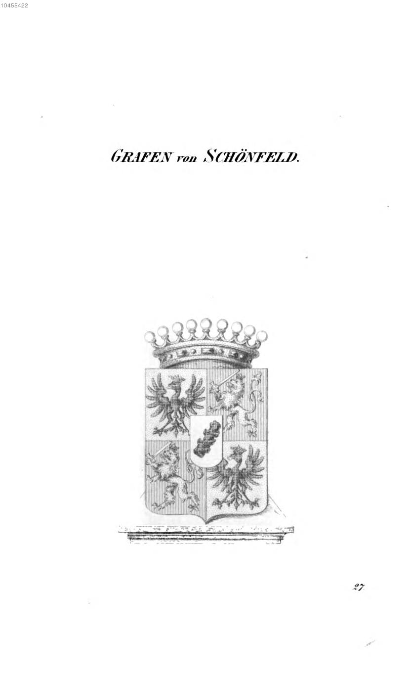 Schönfeld 2 — Tyroff オーストリア君主国紋章集の原図