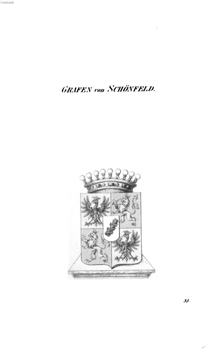 Schönfeld 4 — Tyroff オーストリア君主国紋章集の原図