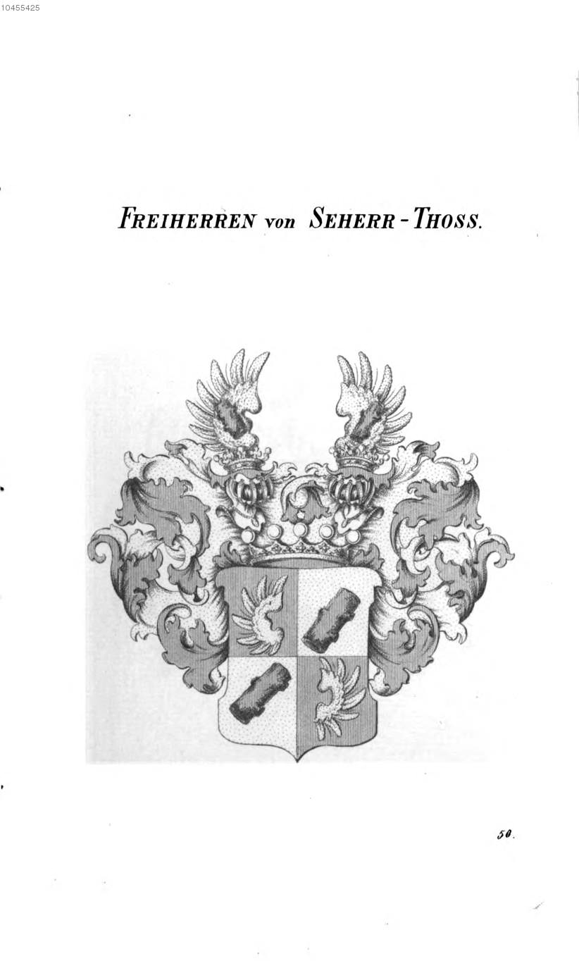 Seherr Thoss 2 — Tyroff オーストリア君主国紋章集の原図
