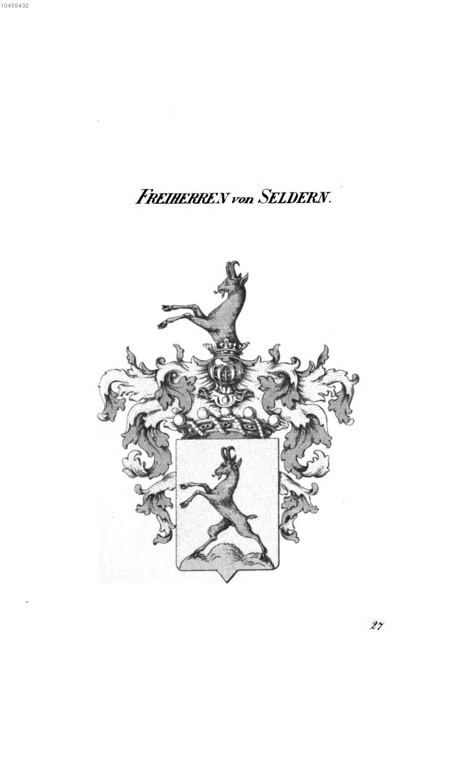 Seldern 4 — Tyroff オーストリア君主国紋章集の原図