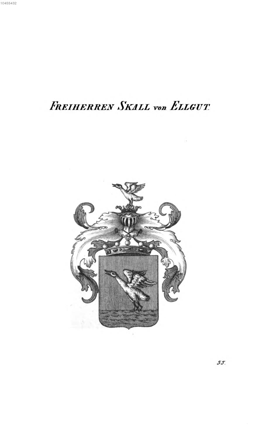 Skall von Ellgut 2 — Tyroff オーストリア君主国紋章集の原図