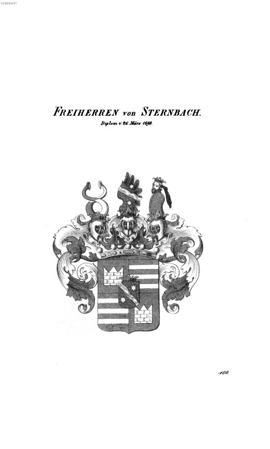 Sternbach 2 — Tyroff オーストリア君主国紋章集の原図