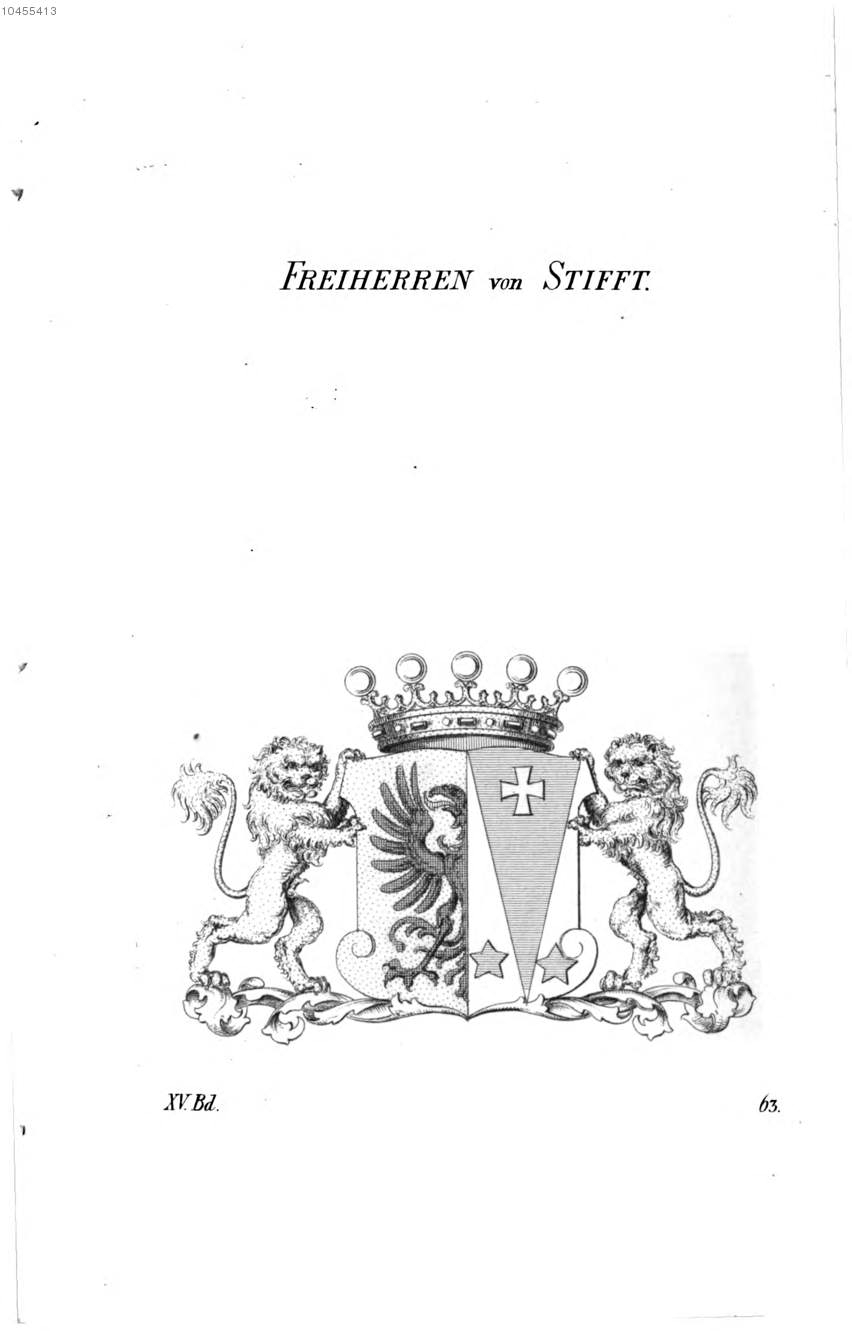 Stifft — Tyroff オーストリア君主国紋章集の原図