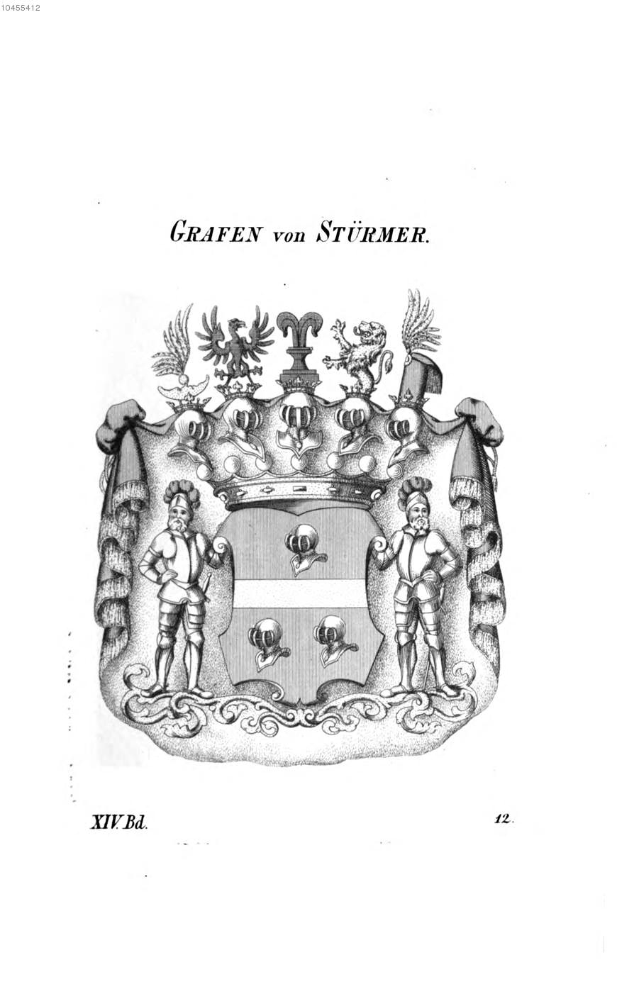 Stürmer — Tyroff オーストリア君主国紋章集の原図