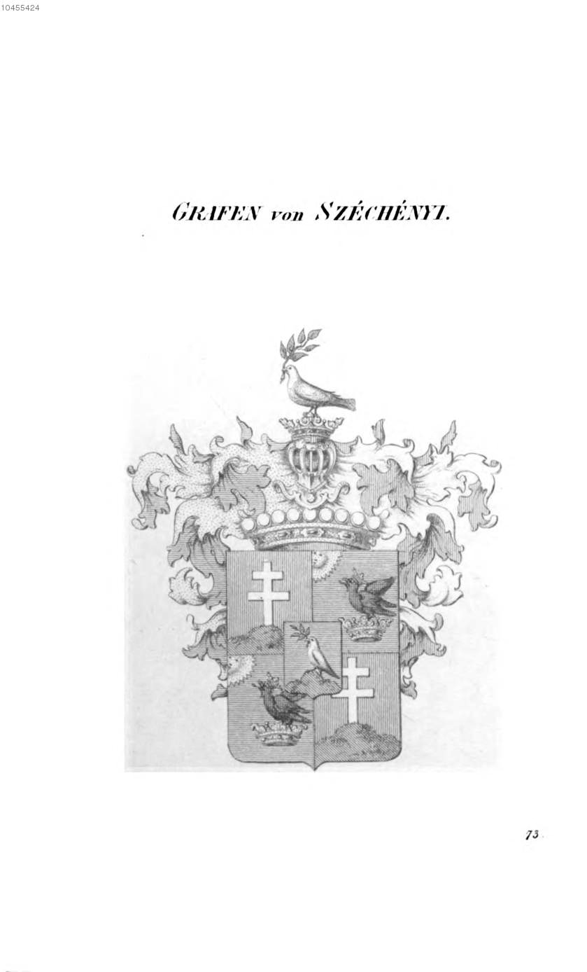 Szechenyi 2 — Tyroff オーストリア君主国紋章集の原図
