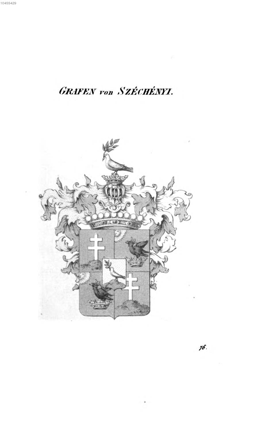 Szechenyi 3 — Tyroff オーストリア君主国紋章集の原図