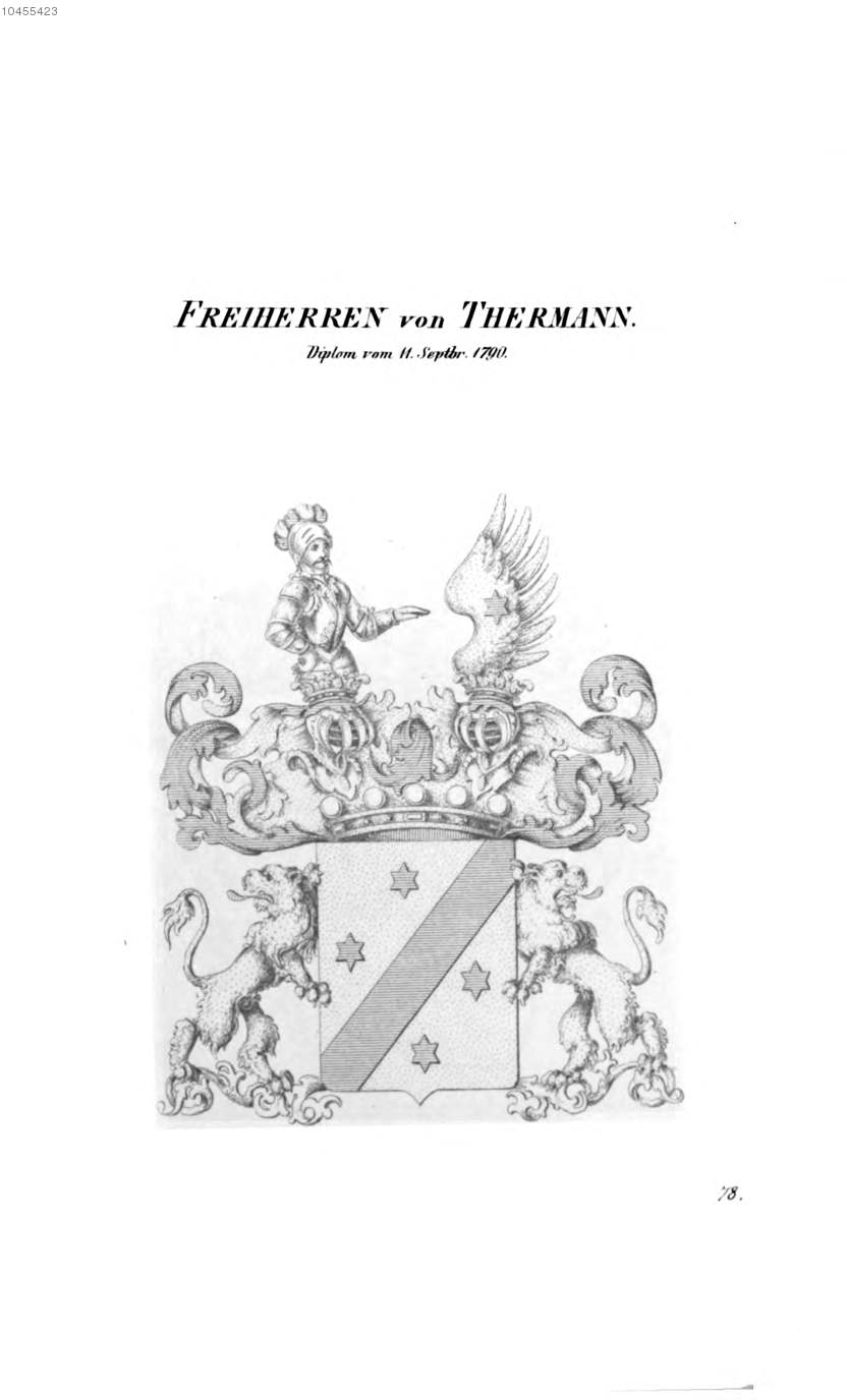 Thermann — Tyroff オーストリア君主国紋章集の原図