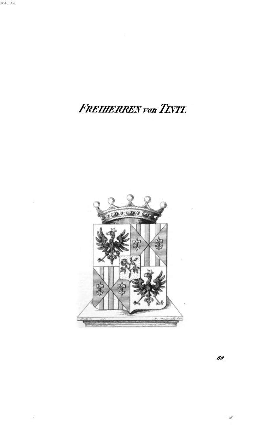 Tinti 2 — Tyroff オーストリア君主国紋章集の原図