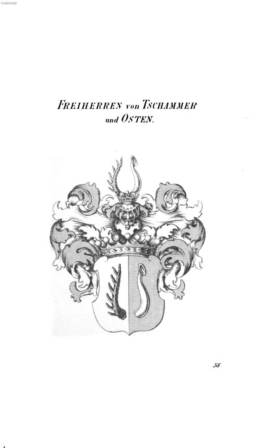 Tschammer und Osten 2 — Tyroff オーストリア君主国紋章集の原図