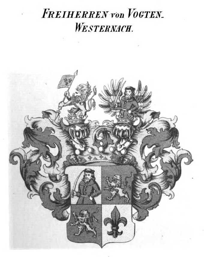 Vogten Westernach — Tyroff オーストリア君主国紋章集の原図