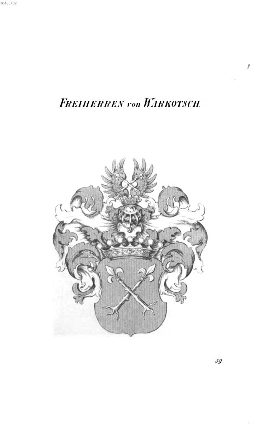 Warkotsch 2 — Tyroff オーストリア君主国紋章集の原図