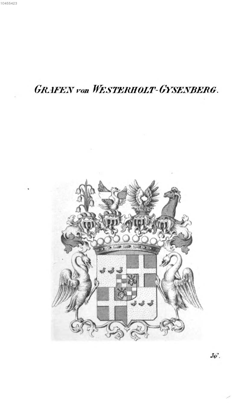 Westerholt Gysenberg 2 — Tyroff オーストリア君主国紋章集の原図
