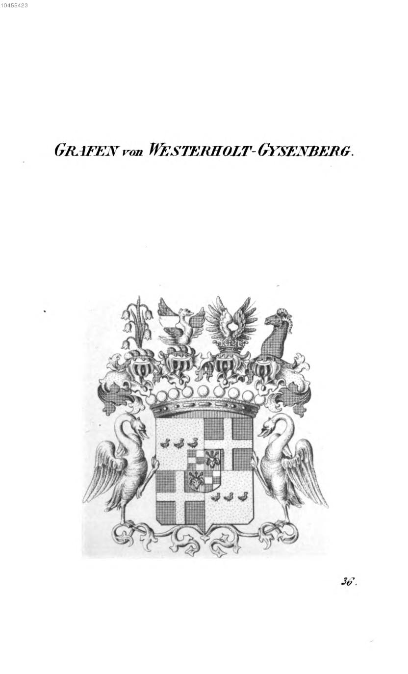 Westerholt Gysenberg 3 — Tyroff オーストリア君主国紋章集の原図