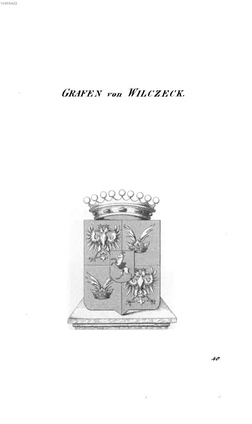 Wilczeck — Tyroff オーストリア君主国紋章集の原図