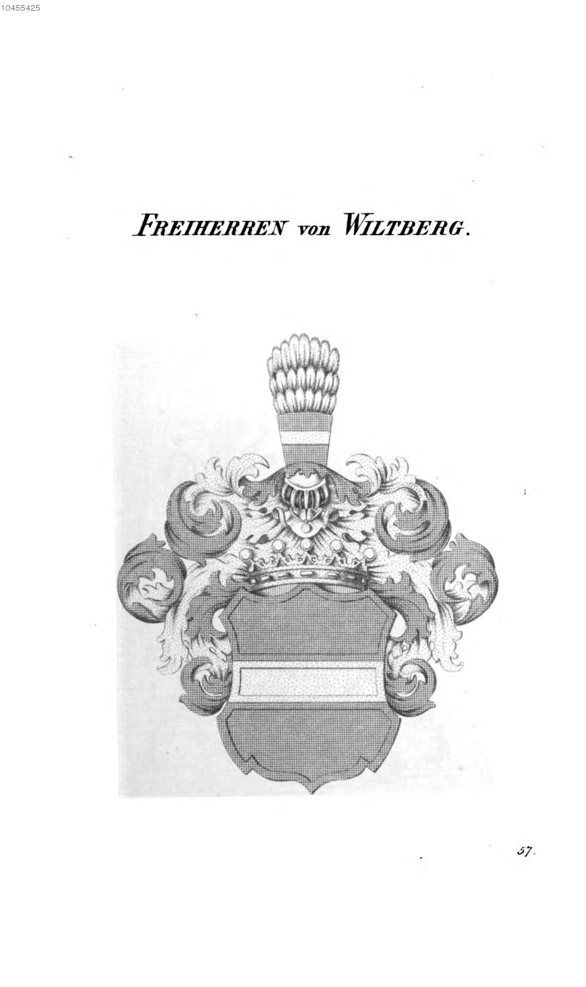 Wiltberg 2 — Tyroff オーストリア君主国紋章集の原図