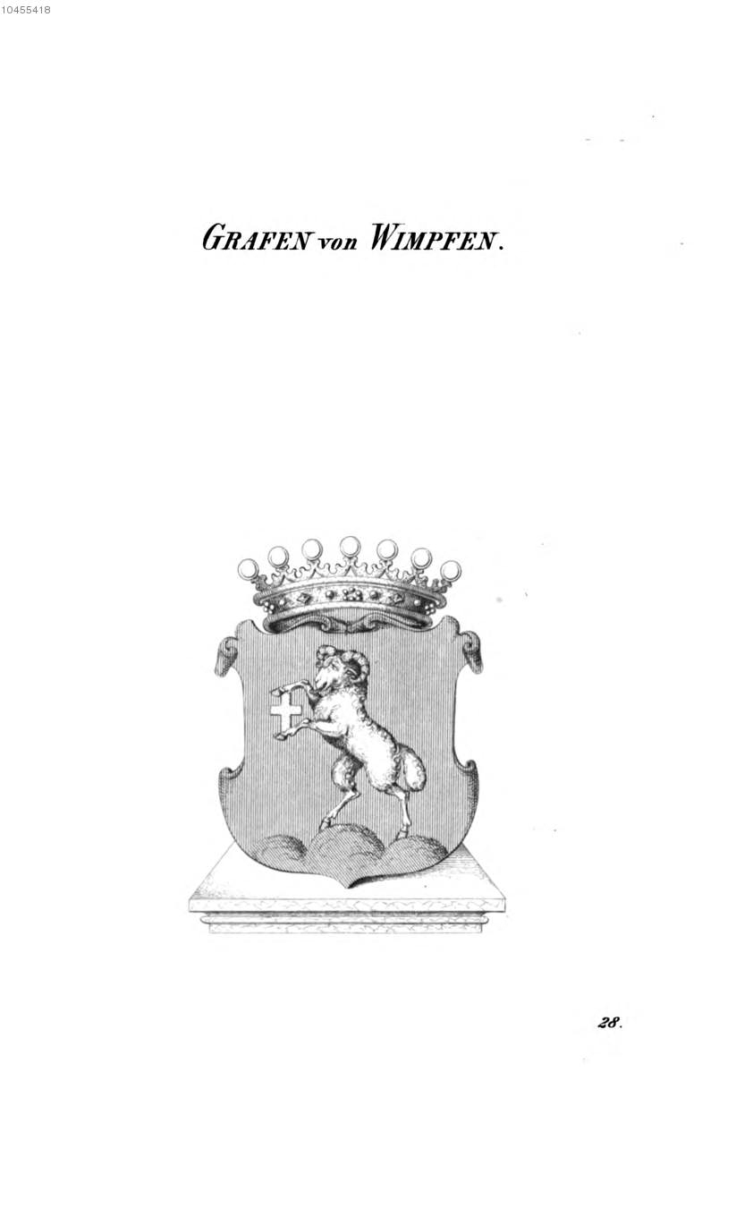 Wimpfen 2 — Tyroff オーストリア君主国紋章集の原図
