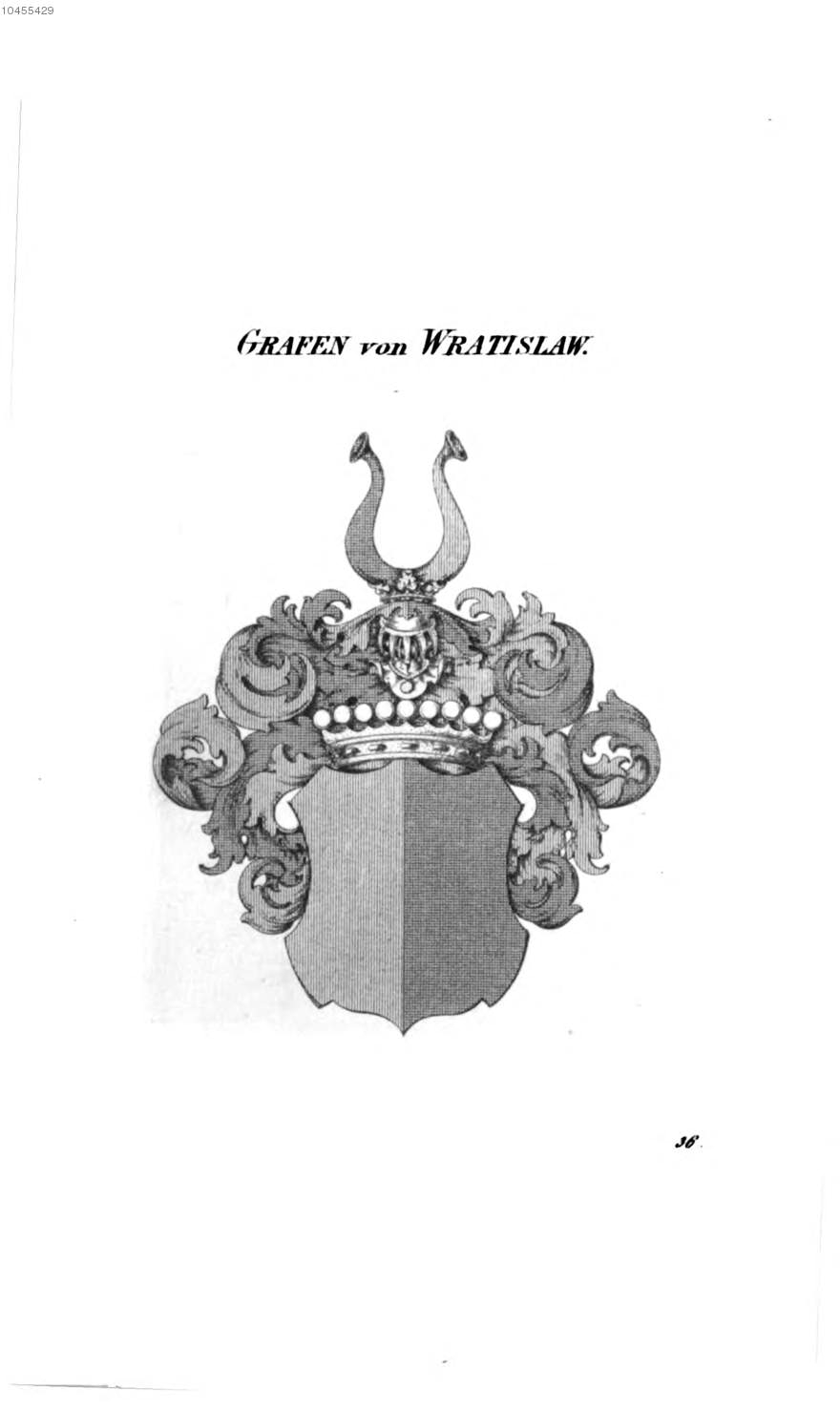 Wratislaw 2 — Tyroff オーストリア君主国紋章集の原図