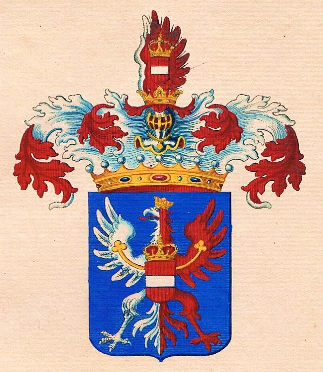 Kolowrat-Liebsteinsky-Wappen — Tyroff オーストリア君主国紋章集の原図