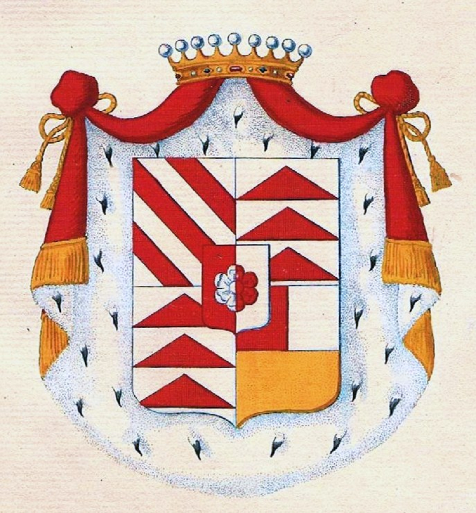 Trauttmannsdorff-Grafen-Wappen — Tyroff オーストリア君主国紋章集の原図