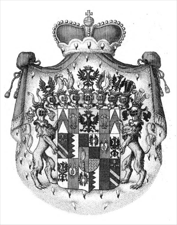 Khevenhüller Metsch 2 — Tyroff オーストリア君主国紋章集の原図